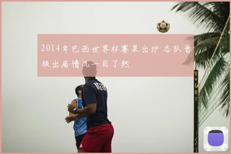 2014年巴西世界杯赛果出炉 各队晋级出局情况一目了然