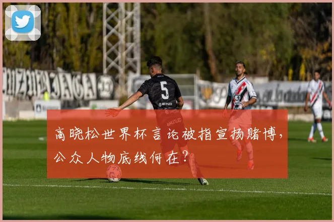 高晓松世界杯言论被指宣扬赌博，公众人物底线何在？